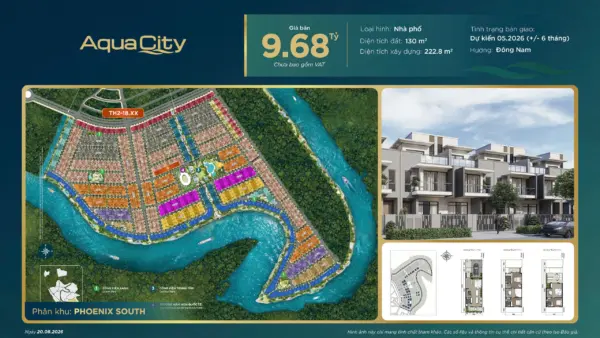 NHÀ PHỐ 6,5x20M VIEW TRỰC DIỆN CLUBHOUSE